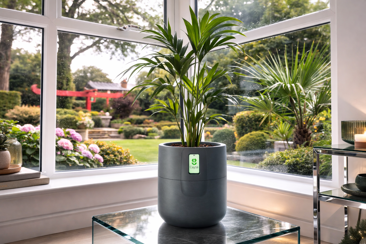 Oaysa Smart Pot — Slate Grey